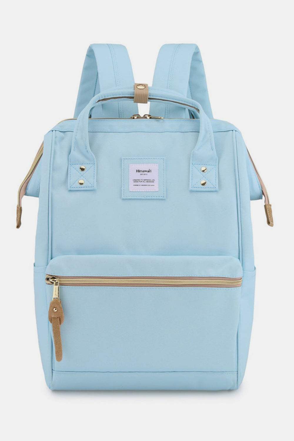 Himawari Waterproof Canvas Backpack Bag with Side PocketsIntroducing the upgraded version of the Holly, the Holly Daze backpack, now with a padded laptop compartment. This minimalist and classic Japanese-style backpack feaBackpackHimawari Waterproof Canvas Backpack