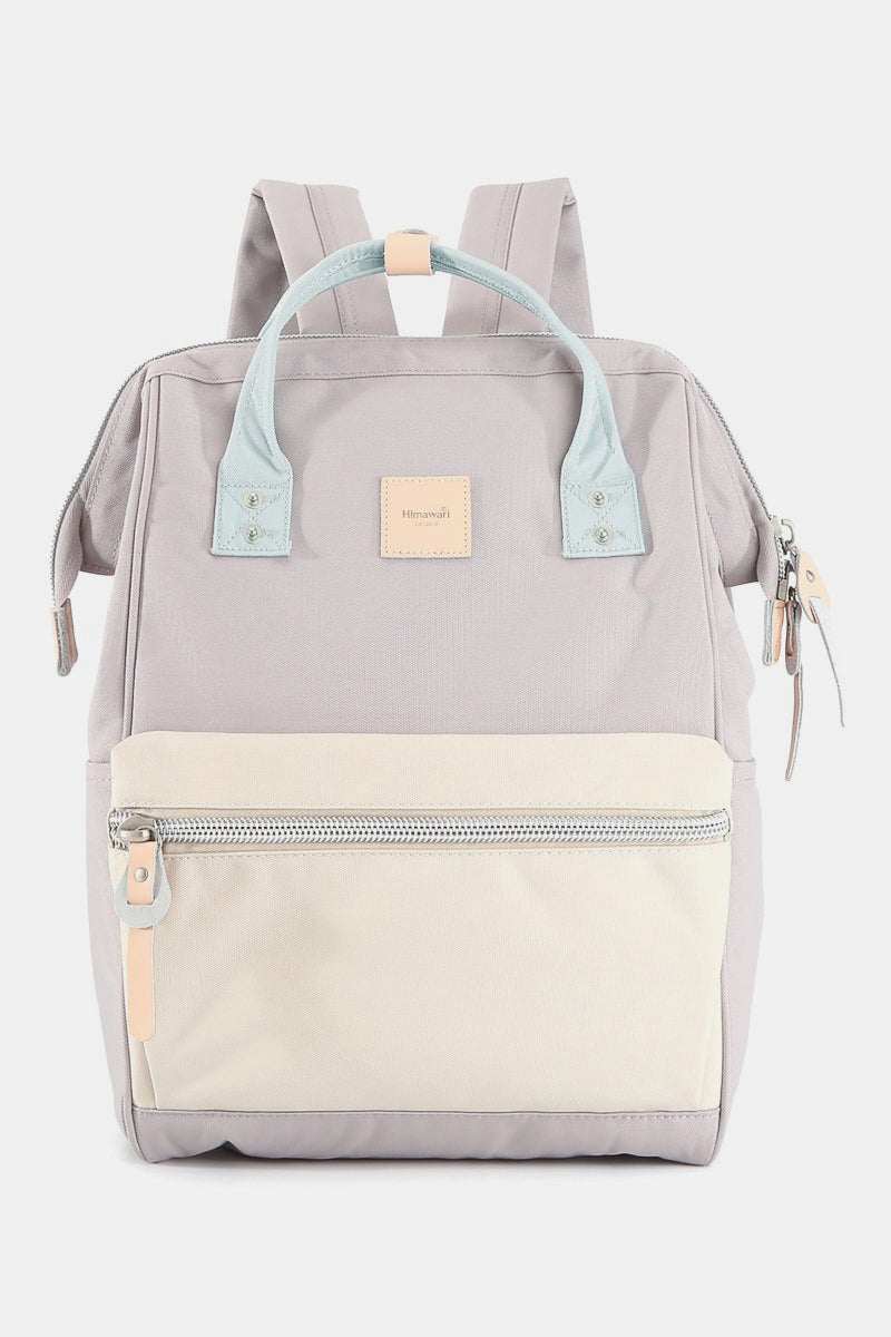 Himawari Water Resistant Canvas Backpack Bag with Side PocketsThis water-resistant canvas backpack bag is perfect for any adventure. With durable canvas material and convenient side pockets, it's the ideal choice for keeping yoBackpackWater Resistant Canvas Backpack