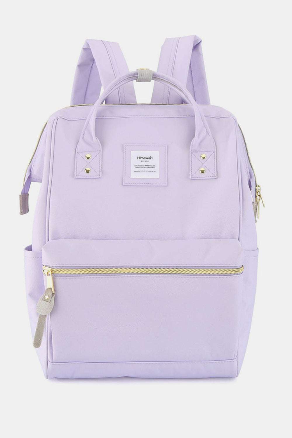 Himawari Waterproof Canvas Backpack Bag with Side PocketsIntroducing the upgraded version of the Holly, the Holly Daze backpack, now with a padded laptop compartment. This minimalist and classic Japanese-style backpack feaBackpackHimawari Waterproof Canvas Backpack