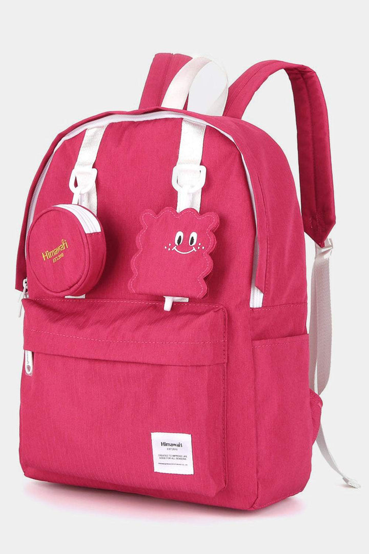 Himawari Waterproof Canvas Backpack Bag with Removable Coin PurseThis waterproof canvas backpack bag with a detachable coin purse is both practical and stylish. Whether it is daily use or travel, it can provide you with conveniencBackpackHimawari Waterproof Canvas Backpack