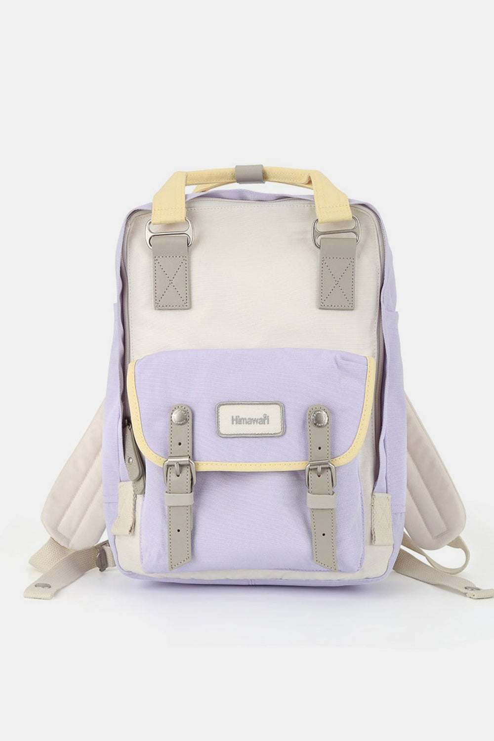 Himawari Contrast Water and Scratch-Resistant Nylon Backpack BagThe Contrast Water and Scratch-Resistant Nylon Backpack Bag is a versatile and durable option for daily use. The water-resistant nylon material keeps your belongingsBackpackContrast Water and Scratch-Resistant Nylon Backpack Bag