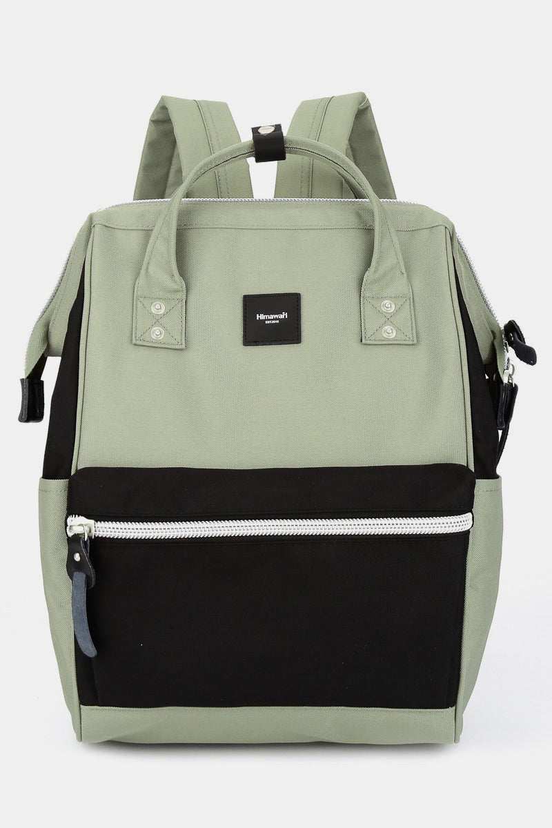 Himawari Water Resistant Canvas Backpack Bag with Side PocketsThis water-resistant canvas backpack bag is perfect for any adventure. With durable canvas material and convenient side pockets, it's the ideal choice for keeping yoBackpackWater Resistant Canvas Backpack