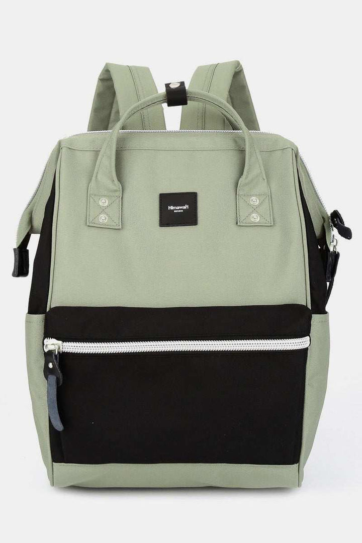 Himawari Water Resistant Canvas Backpack Bag with Side PocketsThis water-resistant canvas backpack bag is perfect for any adventure. With durable canvas material and convenient side pockets, it's the ideal choice for keeping yoBackpackWater Resistant Canvas Backpack