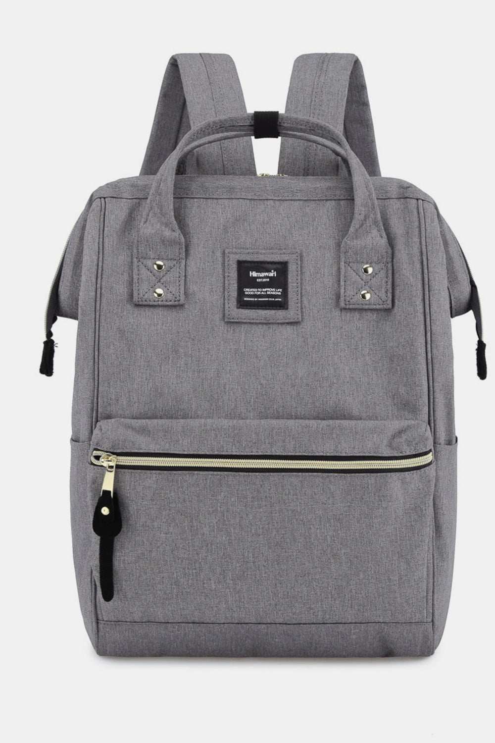 Himawari Waterproof Canvas Backpack Bag with Side PocketsIntroducing the upgraded version of the Holly, the Holly Daze backpack, now with a padded laptop compartment. This minimalist and classic Japanese-style backpack feaBackpackHimawari Waterproof Canvas Backpack