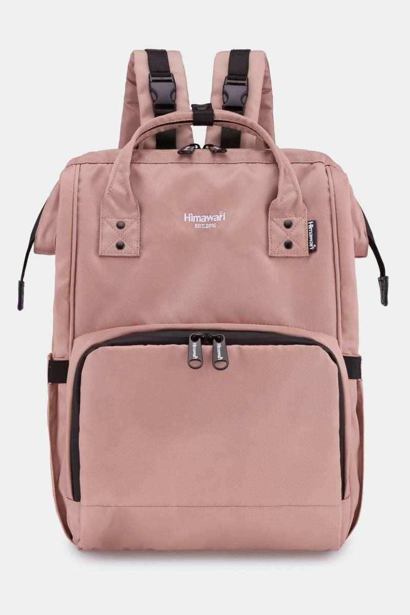 Himawari Waterproof and Anti-Theft Nylon Backpack BagThis waterproof and anti-theft nylon backpack bag offers both functionality and security for your belongings. With its durable construction and multiple compartmentsBackpackHimawari Waterproof