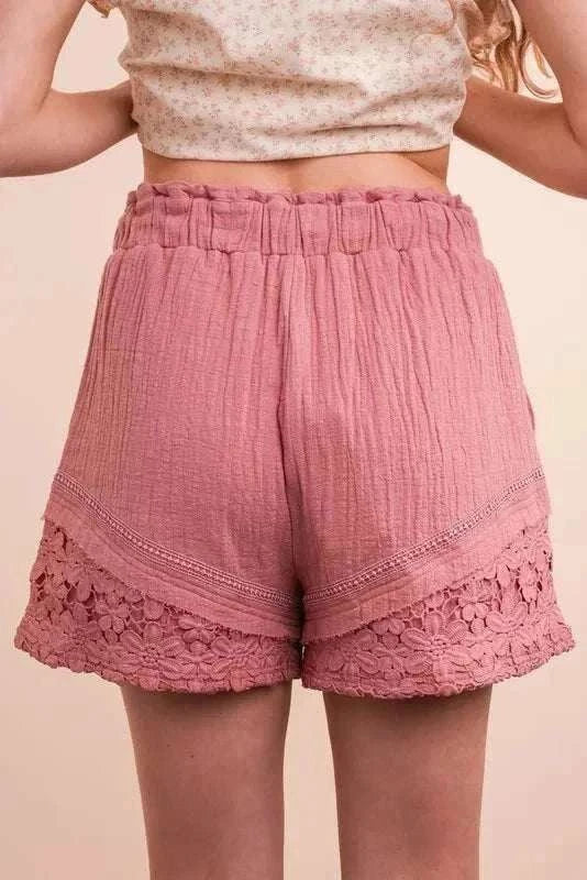 Lace Detail Woven