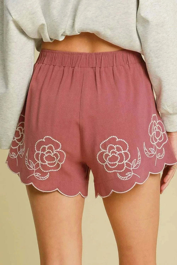 Linen Blend Shorts