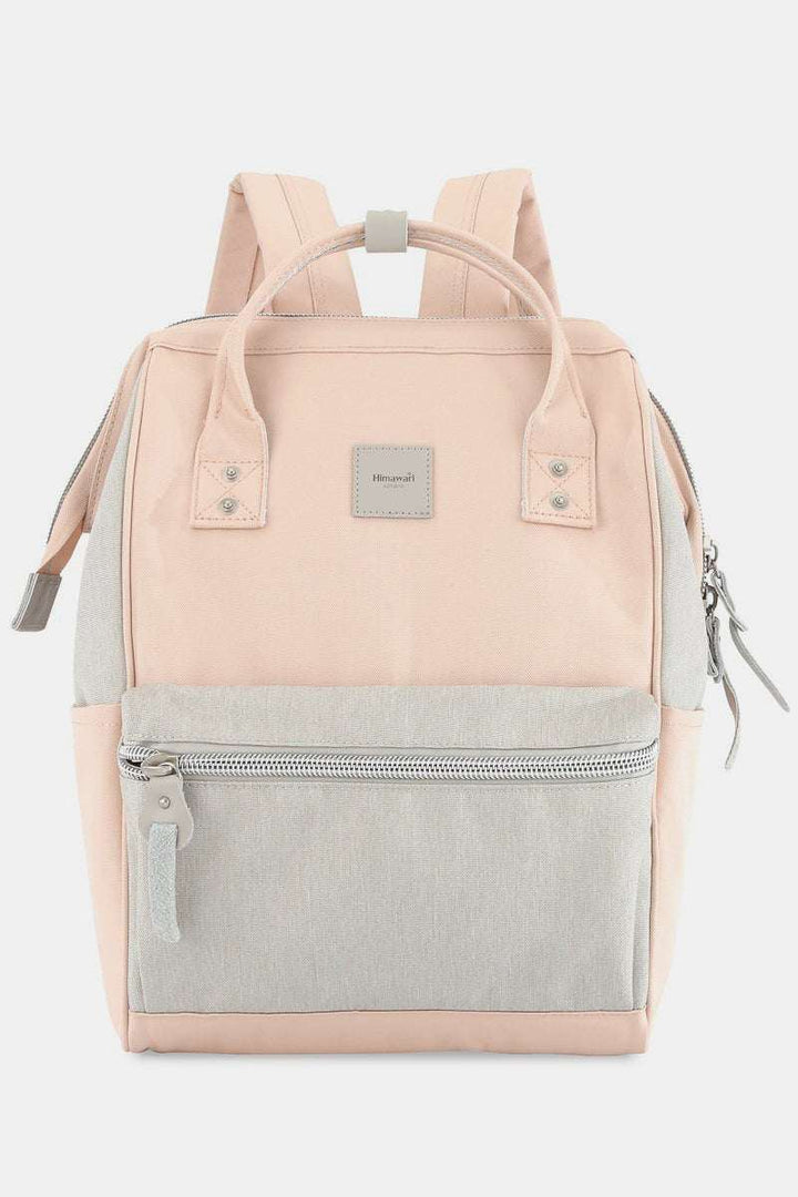 Himawari Water Resistant Canvas Backpack Bag with Side PocketsThis water-resistant canvas backpack bag is perfect for any adventure. With durable canvas material and convenient side pockets, it's the ideal choice for keeping yoBackpackWater Resistant Canvas Backpack