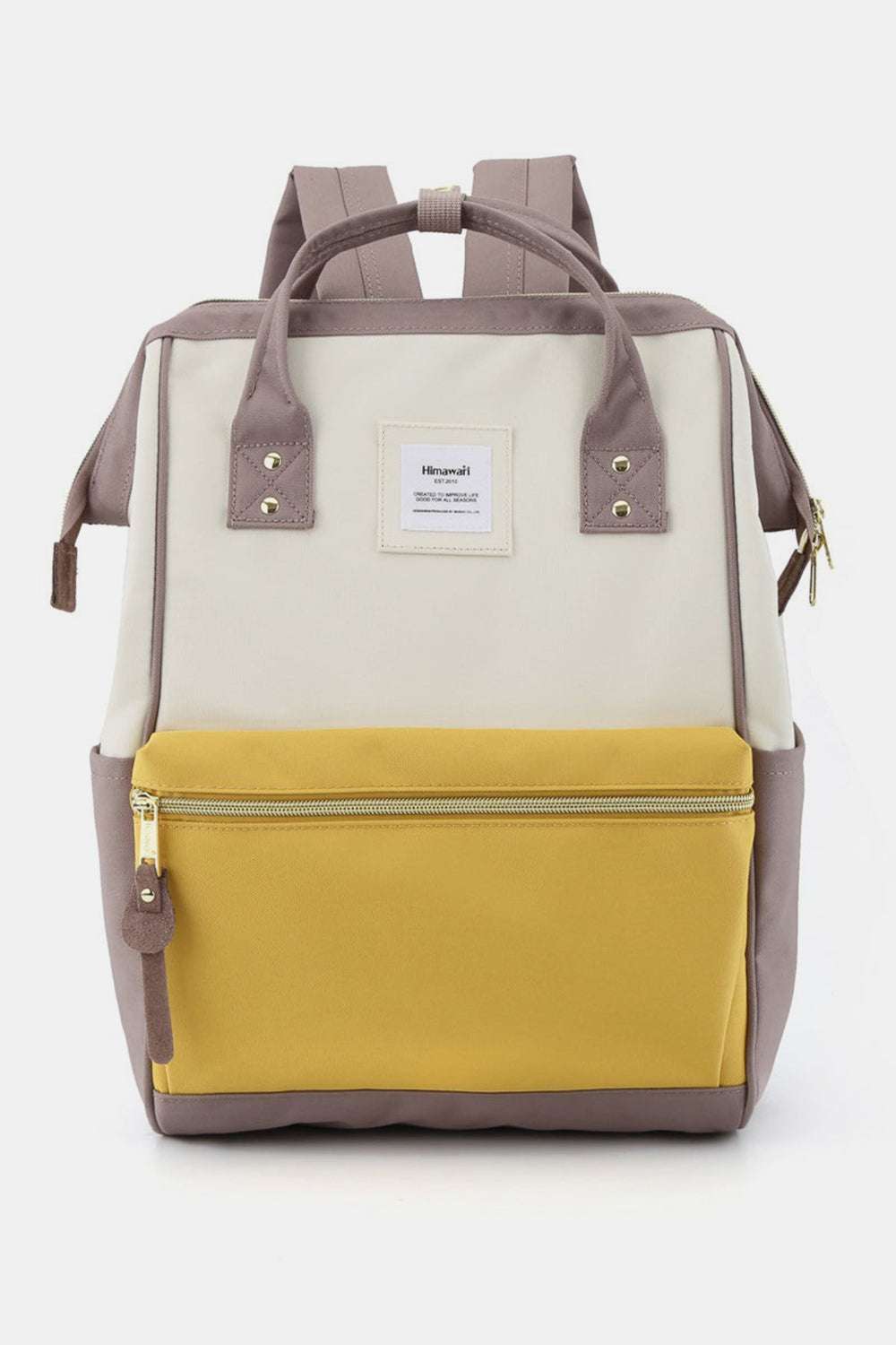 Himawari Waterproof Canvas Backpack Bag with Side PocketsIntroducing the upgraded version of the Holly, the Holly Daze backpack, now with a padded laptop compartment. This minimalist and classic Japanese-style backpack feaBackpackHimawari Waterproof Canvas Backpack