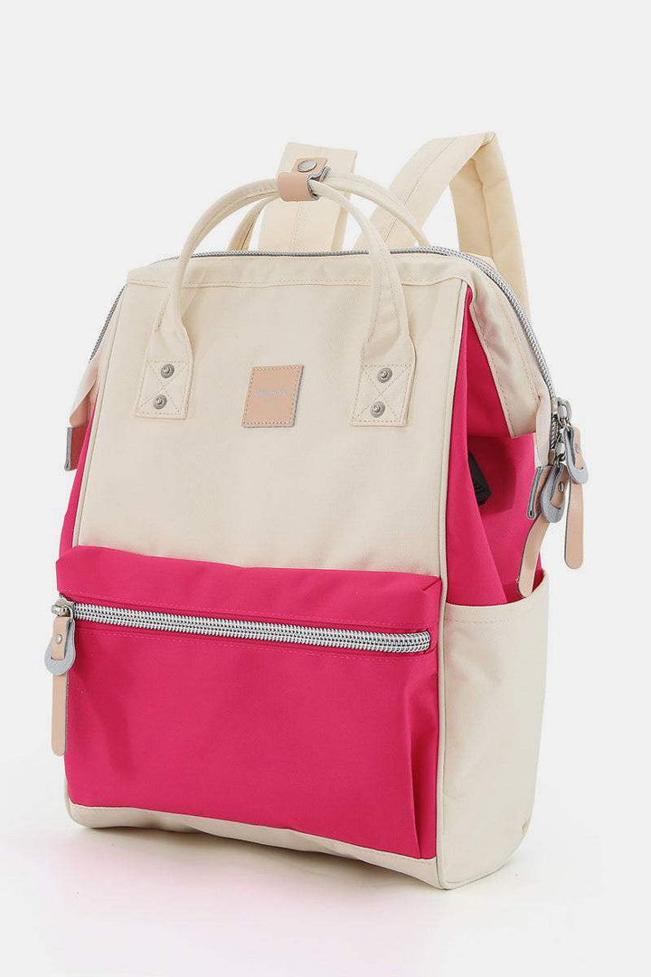 Himawari Water Resistant Canvas Backpack Bag with Side PocketsThis water-resistant canvas backpack bag is perfect for any adventure. With durable canvas material and convenient side pockets, it's the ideal choice for keeping yoBackpackWater Resistant Canvas Backpack