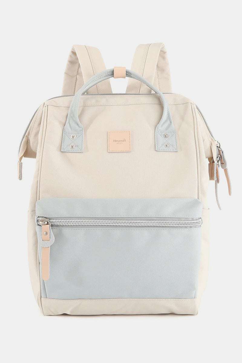 Himawari Water Resistant Canvas Backpack Bag with Side PocketsThis water-resistant canvas backpack bag is perfect for any adventure. With durable canvas material and convenient side pockets, it's the ideal choice for keeping yoBackpackWater Resistant Canvas Backpack