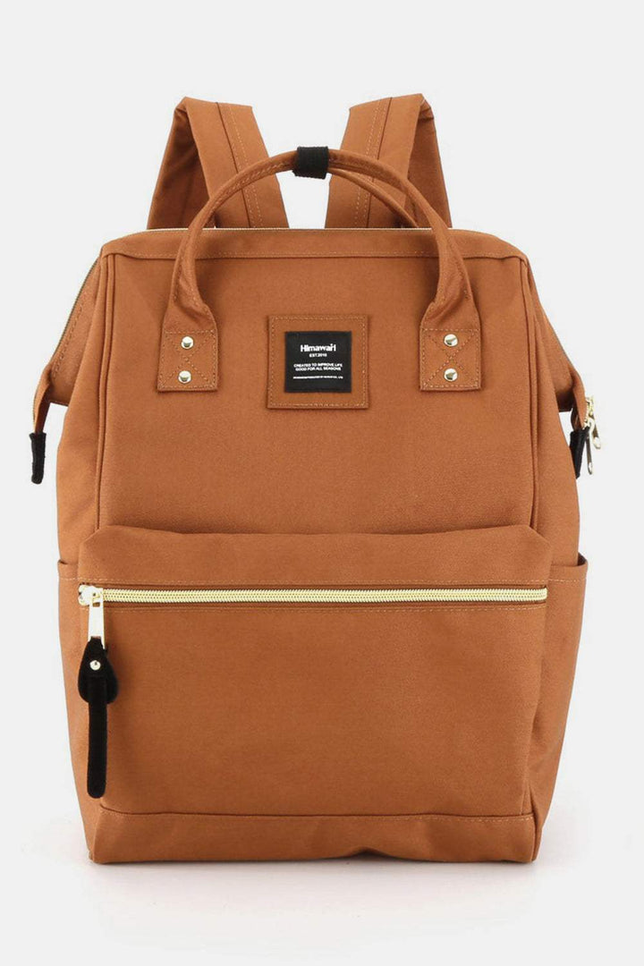 Himawari Waterproof Canvas Backpack Bag with Side PocketsIntroducing the upgraded version of the Holly, the Holly Daze backpack, now with a padded laptop compartment. This minimalist and classic Japanese-style backpack feaBackpackHimawari Waterproof Canvas Backpack