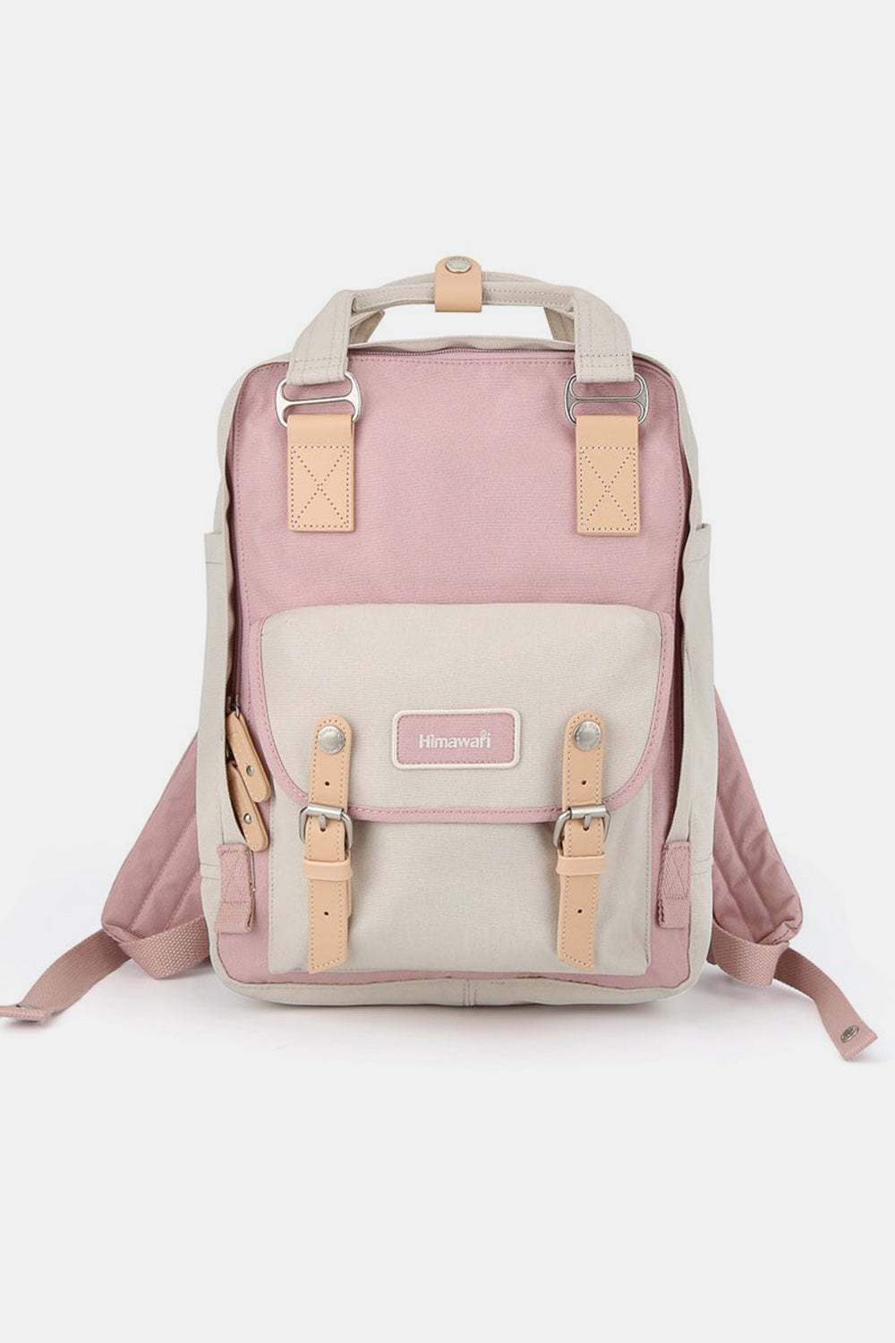 Himawari Contrast Water and Scratch-Resistant Nylon Backpack BagThe Contrast Water and Scratch-Resistant Nylon Backpack Bag is a versatile and durable option for daily use. The water-resistant nylon material keeps your belongingsBackpackContrast Water and Scratch-Resistant Nylon Backpack Bag