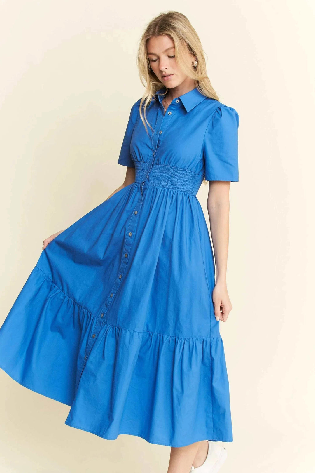 Short Sleeve Ruched
