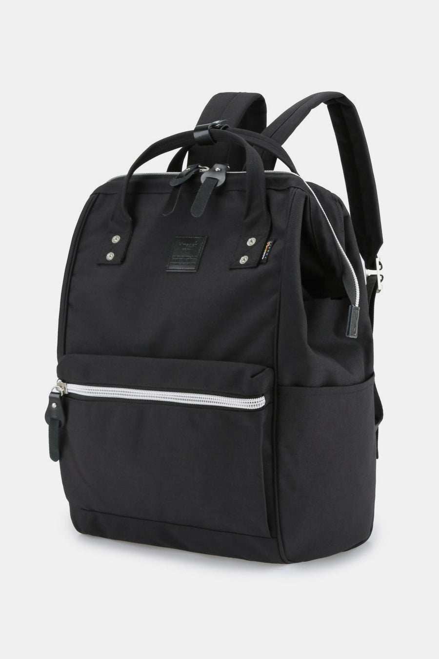 Himawari Waterproof Design Arcuate Shoulder Strap Backpack Bag with HaThis backpack bag features a waterproof design to protect your belongings from the elements. The arcuate shoulder straps are ergonomically designed for comfortable cBackpackWaterproof Design