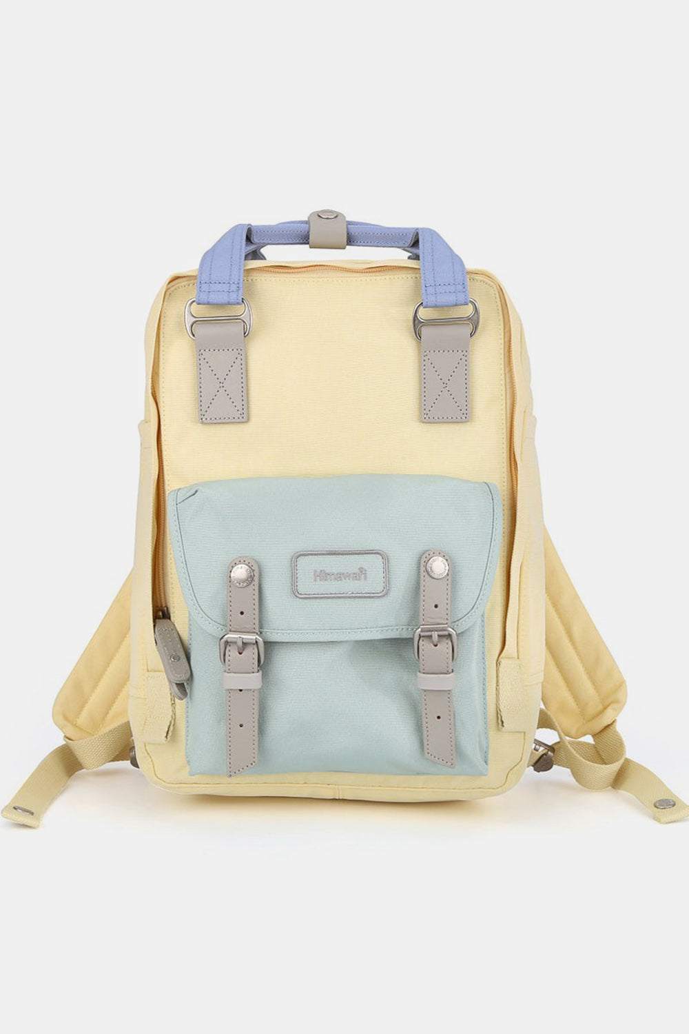 Himawari Contrast Water and Scratch-Resistant Nylon Backpack BagThe Contrast Water and Scratch-Resistant Nylon Backpack Bag is a versatile and durable option for daily use. The water-resistant nylon material keeps your belongingsBackpackContrast Water and Scratch-Resistant Nylon Backpack Bag