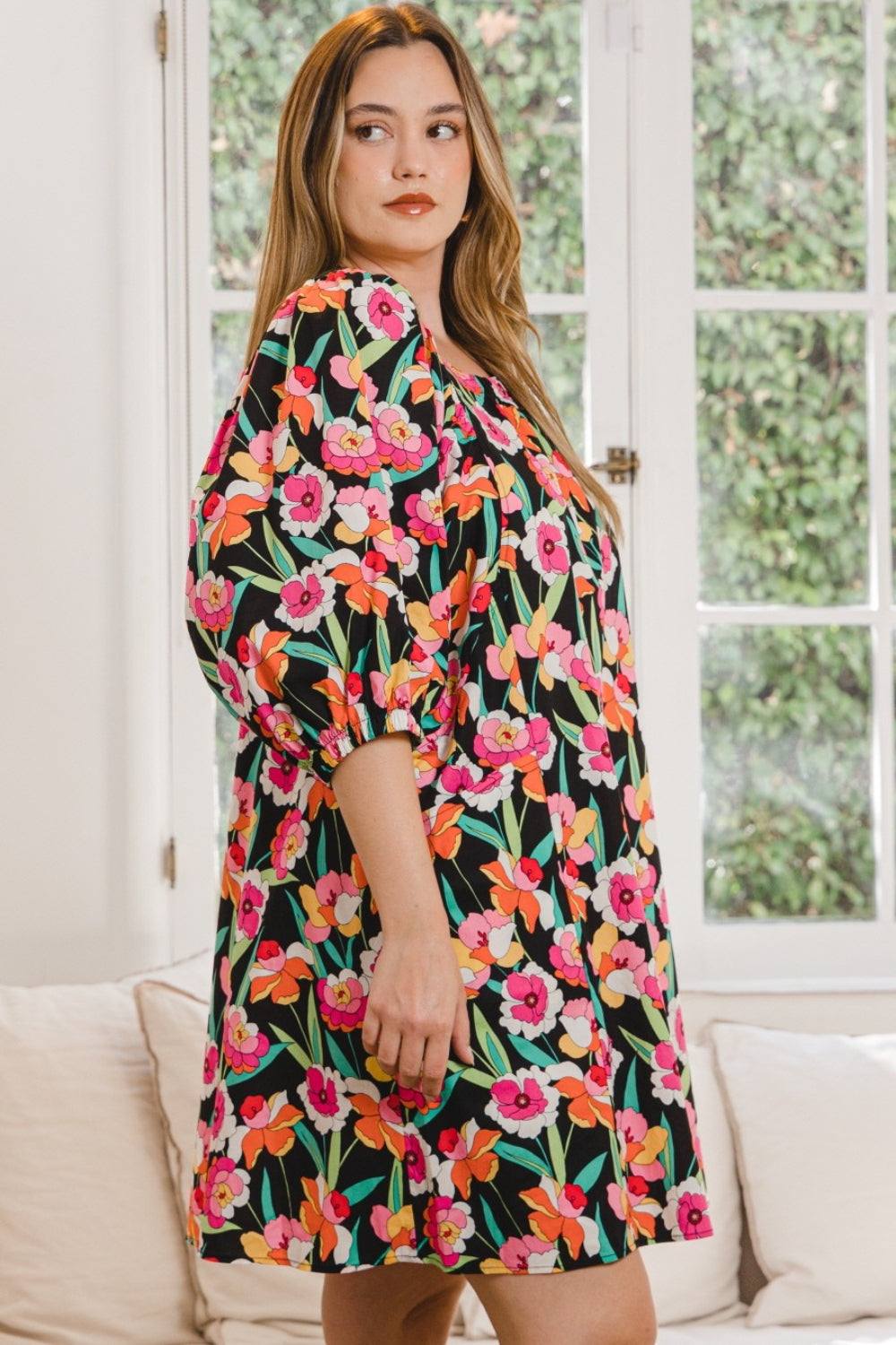Garden Party Mini DressThe Floral Puff Sleeve Mini Dress is a charming and stylish choice that exudes a feminine and romantic vibe. With its delicate floral pattern and trendy puff sleevesMini DressesGarden Party Mini Dress
