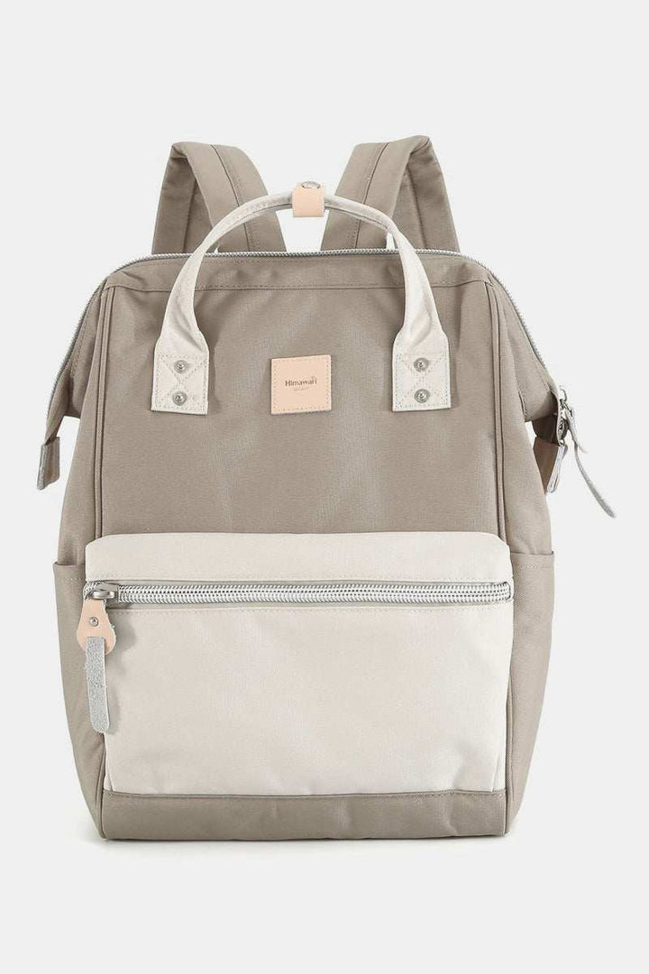 Himawari Water Resistant Canvas Backpack Bag with Side PocketsThis water-resistant canvas backpack bag is perfect for any adventure. With durable canvas material and convenient side pockets, it's the ideal choice for keeping yoBackpackWater Resistant Canvas Backpack
