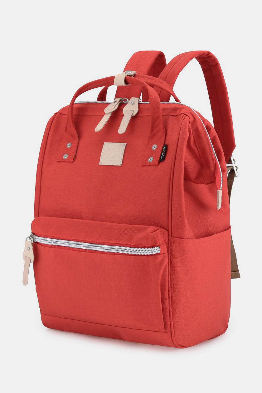 Himawari Waterproof Design Arcuate Shoulder Strap Backpack Bag with HaThis backpack bag features a waterproof design to protect your belongings from the elements. The arcuate shoulder straps are ergonomically designed for comfortable cBackpackWaterproof Design