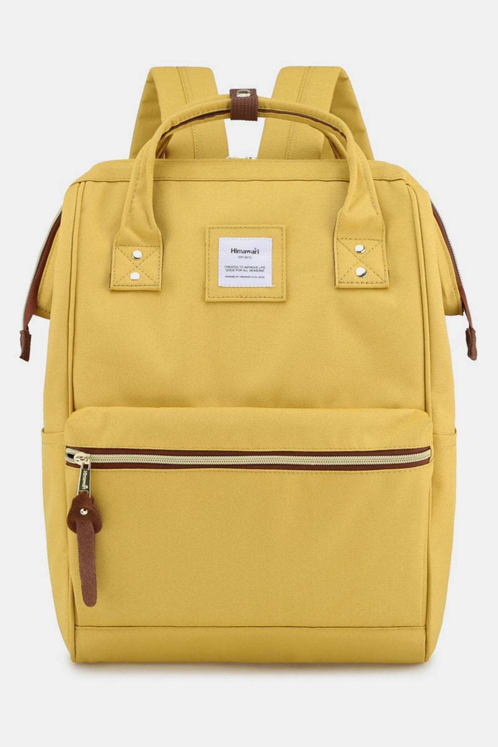 Himawari Waterproof Canvas Backpack Bag with Side PocketsIntroducing the upgraded version of the Holly, the Holly Daze backpack, now with a padded laptop compartment. This minimalist and classic Japanese-style backpack feaBackpackHimawari Waterproof Canvas Backpack
