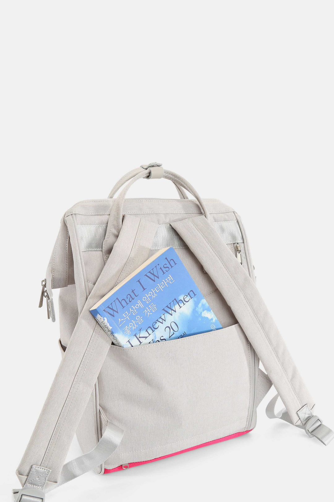 Himawari Contrast Waterproof Backpack Bag with External USB PortThe Waterproof Backpack Bag with External USB Port combines practicality with convenience for outdoor enthusiasts and travelers. Its waterproof material provides proBackpackHimawari Contrast Waterproof Backpack