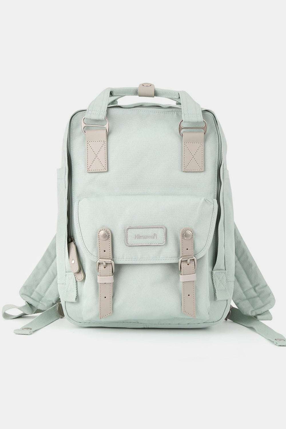 Himawari Contrast Water and Scratch-Resistant Nylon Backpack BagThe Contrast Water and Scratch-Resistant Nylon Backpack Bag is a versatile and durable option for daily use. The water-resistant nylon material keeps your belongingsBackpackContrast Water and Scratch-Resistant Nylon Backpack Bag