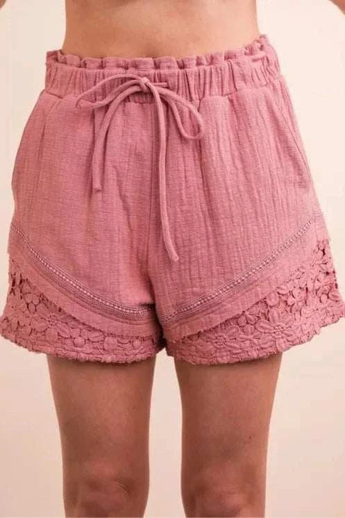 Lace Detail Woven