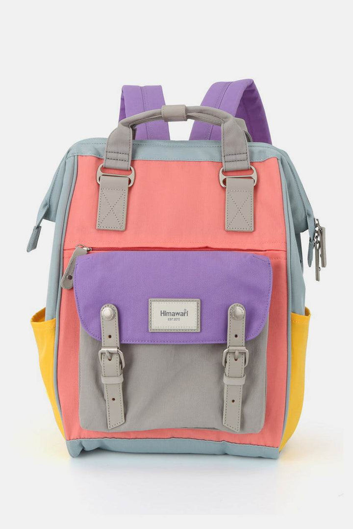 Himawari Waterproof Nylon Backpack Bag with HandlesA favorite among students, office workers, and trendy jetsetters, the Buttercup 15" laptop backpack is designed to stay with you all day long! The Buttercup backpackBackpackHimawari Waterproof Nylon Backpack
