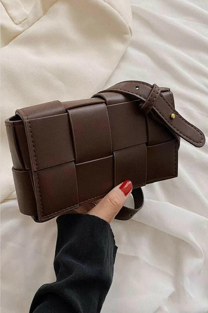Woven Crossbody BagThis crossbody bag is the ultimate blend of style and practicality - ideal for any occasion, whether it's a casual day out or a fancy event, and will effortlessly elCrossbody BagsWoven Crossbody Bag