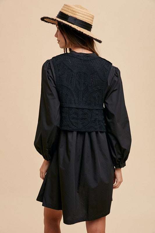 Shadow & Stitch Shirt DressA little bit mystery, a little bit magic—Shadow &amp; Stitch Shirt Dress is a layered dream in monochrome (and 100% cotton). The crisp black dress flows effortlesslyMini DressesShadow & Stitch Shirt Dress