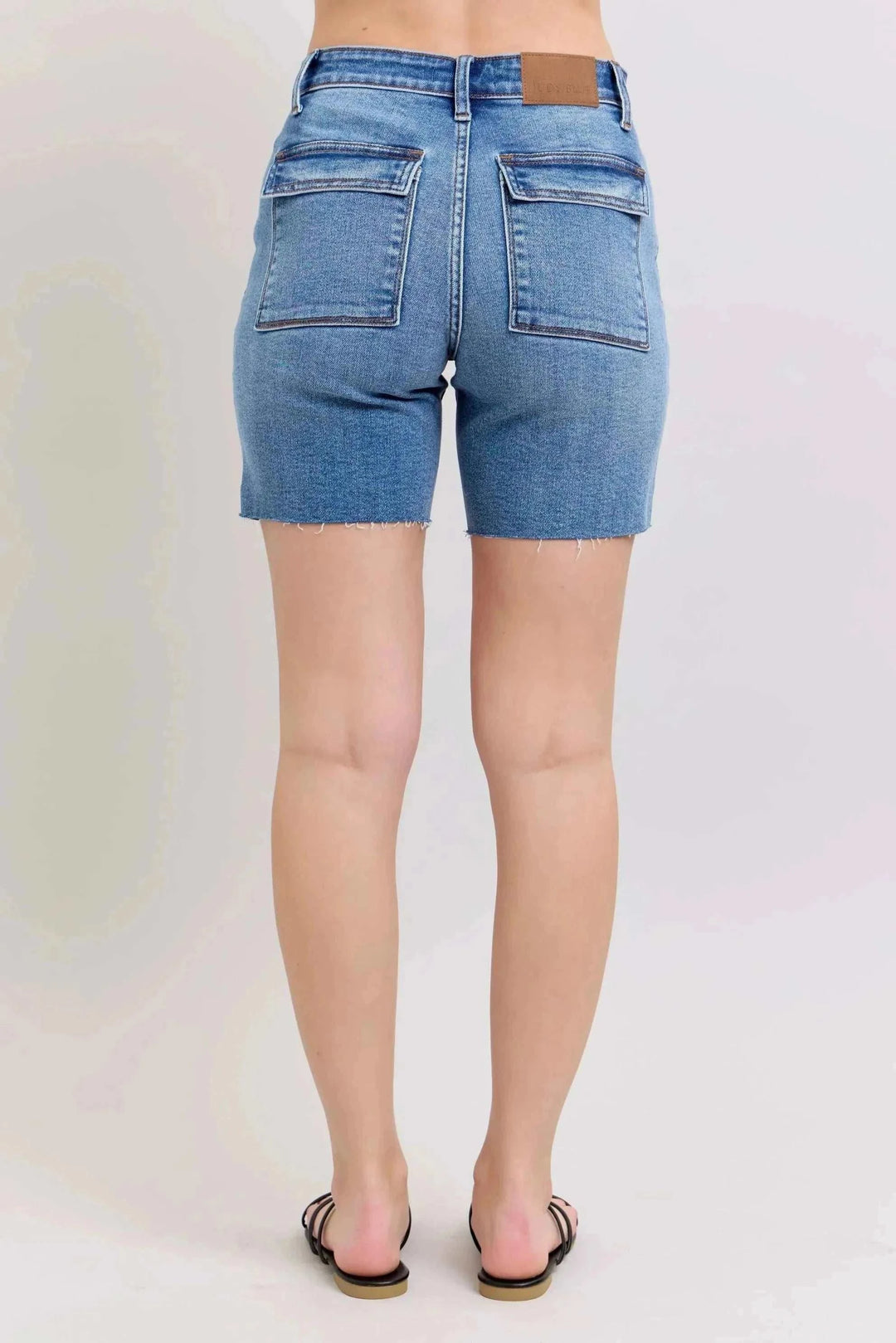 Judy Blue Mid-Rise Bermuda