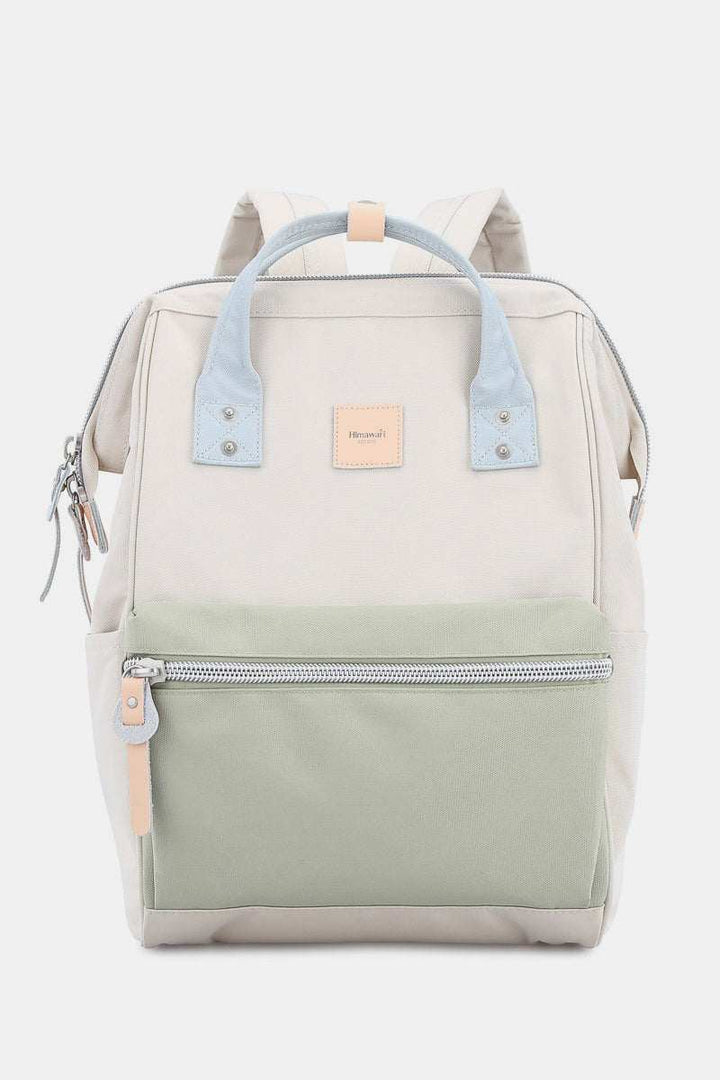 Himawari Water Resistant Canvas Backpack Bag with Side PocketsThis water-resistant canvas backpack bag is perfect for any adventure. With durable canvas material and convenient side pockets, it's the ideal choice for keeping yoBackpackWater Resistant Canvas Backpack
