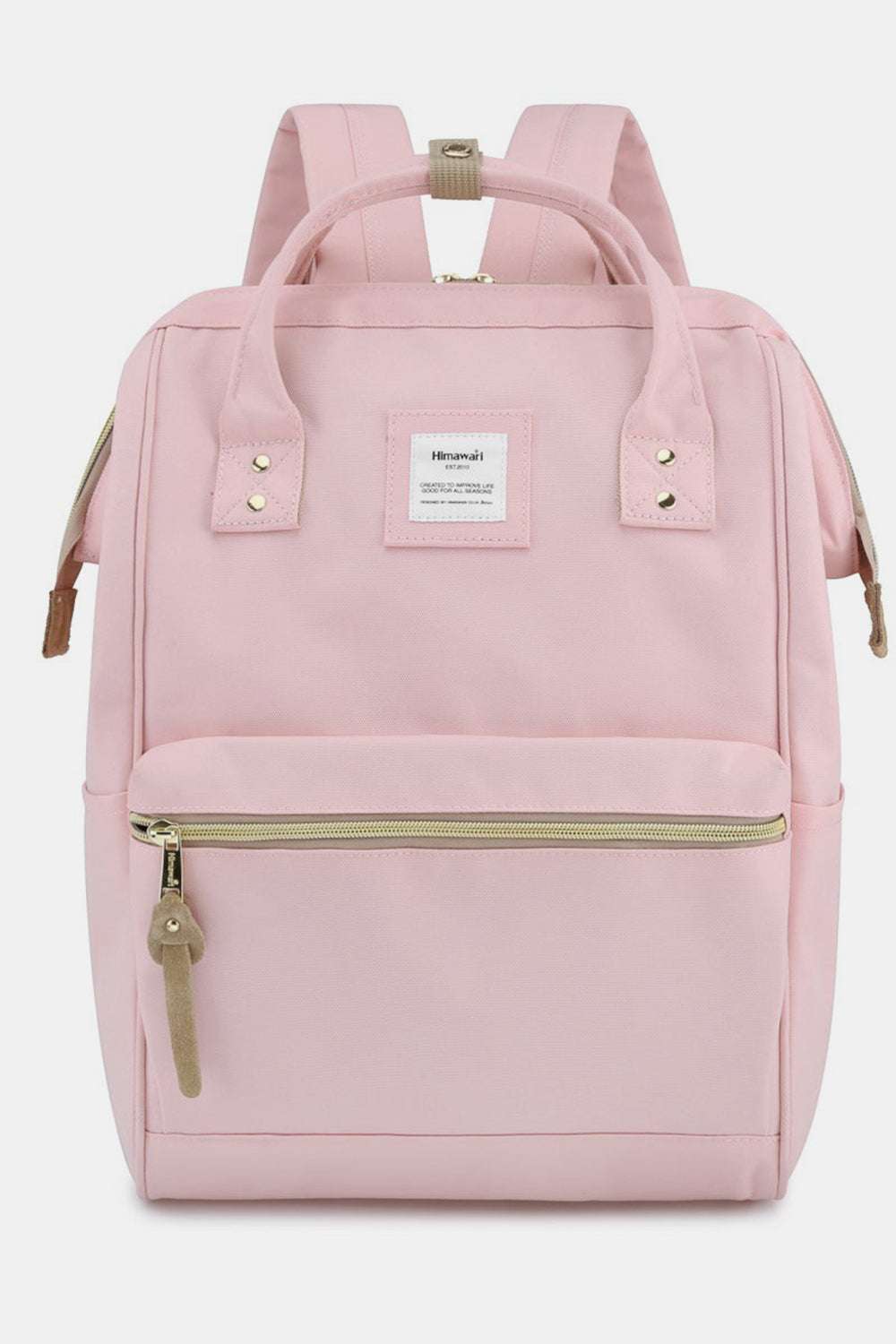 Himawari Waterproof Canvas Backpack Bag with Side PocketsIntroducing the upgraded version of the Holly, the Holly Daze backpack, now with a padded laptop compartment. This minimalist and classic Japanese-style backpack feaBackpackHimawari Waterproof Canvas Backpack