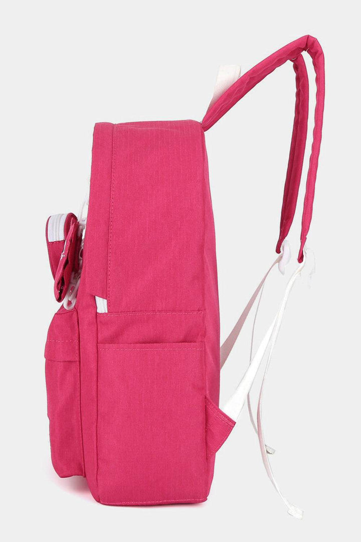 Himawari Waterproof Canvas Backpack Bag with Removable Coin PurseThis waterproof canvas backpack bag with a detachable coin purse is both practical and stylish. Whether it is daily use or travel, it can provide you with conveniencBackpackHimawari Waterproof Canvas Backpack