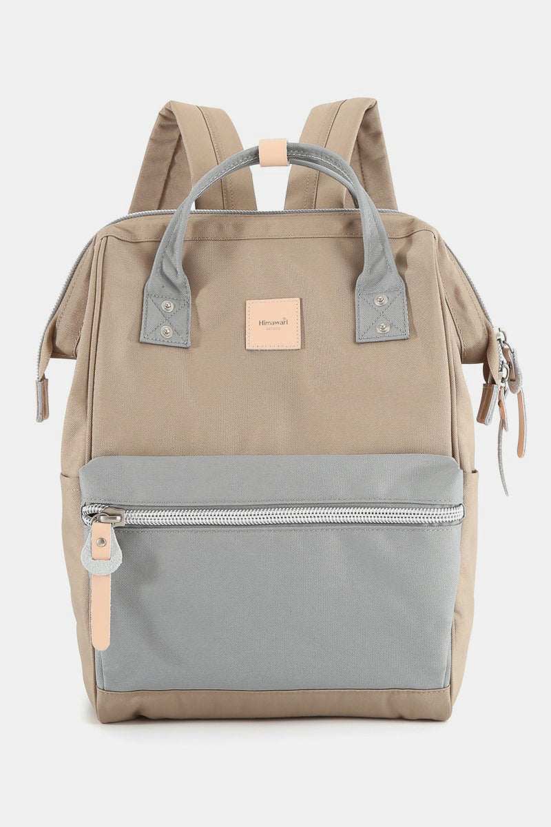 Himawari Water Resistant Canvas Backpack Bag with Side PocketsThis water-resistant canvas backpack bag is perfect for any adventure. With durable canvas material and convenient side pockets, it's the ideal choice for keeping yoBackpackWater Resistant Canvas Backpack