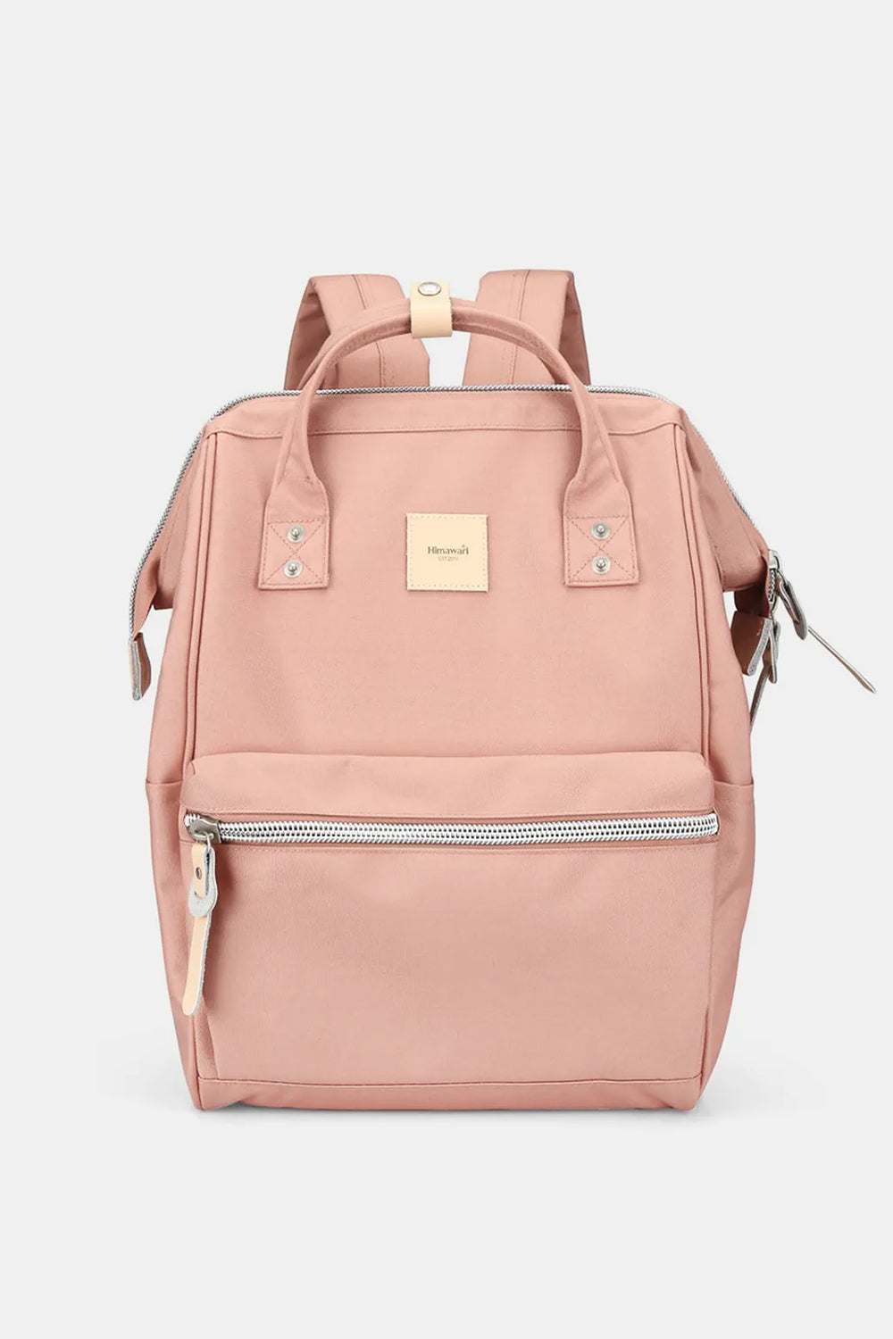Himawari Water Resistant Canvas Backpack Bag with Side PocketsThis water-resistant canvas backpack bag is perfect for any adventure. With durable canvas material and convenient side pockets, it's the ideal choice for keeping yoBackpackWater Resistant Canvas Backpack