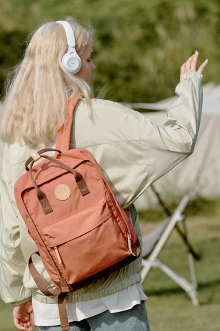 Himawari Waterproof Canvas Backpack Bag with Side PocketsThis waterproof canvas backpack bag with side pockets is perfect for carrying all your essentials in any weather conditions. The durable canvas material ensures yourBackpackHimawari Waterproof Canvas