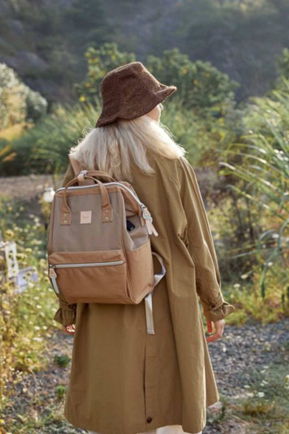 Himawari Water Resistant Canvas Backpack Bag with Side PocketsThis water-resistant canvas backpack bag is perfect for any adventure. With durable canvas material and convenient side pockets, it's the ideal choice for keeping yoBackpackWater Resistant Canvas Backpack