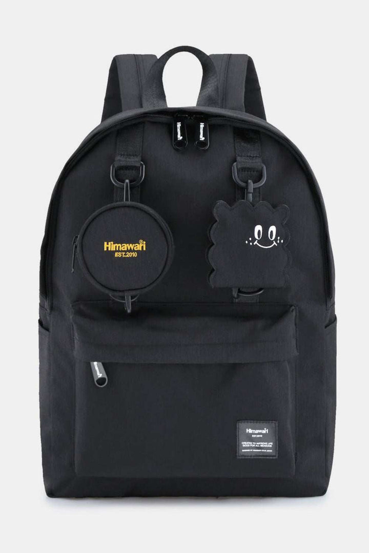 Himawari Waterproof Canvas Backpack Bag with Removable Coin PurseThis waterproof canvas backpack bag with a detachable coin purse is both practical and stylish. Whether it is daily use or travel, it can provide you with conveniencBackpackHimawari Waterproof Canvas Backpack