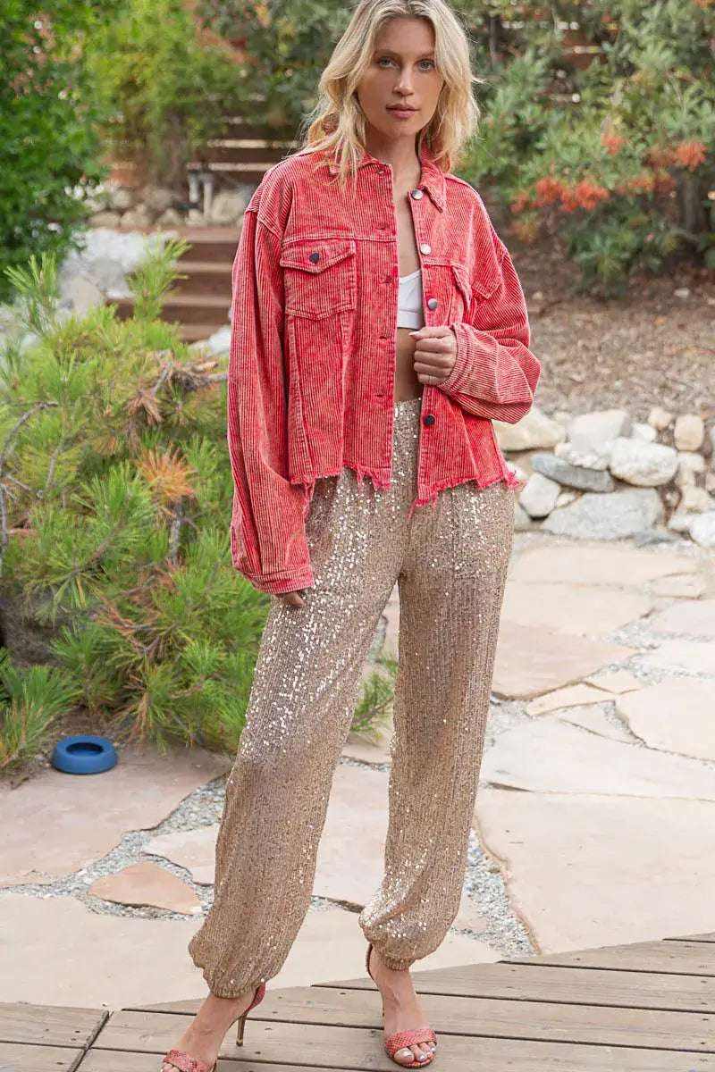 Button Down Corduroy