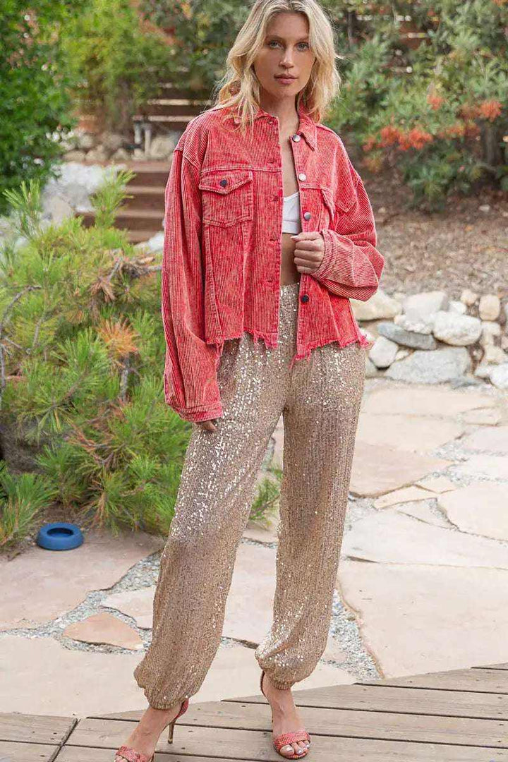 Button Down Corduroy