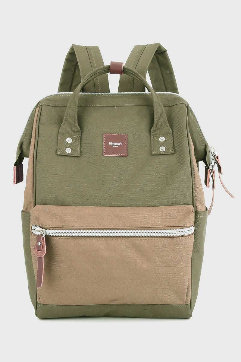 Himawari Water Resistant Canvas Backpack Bag with Side PocketsThis water-resistant canvas backpack bag is perfect for any adventure. With durable canvas material and convenient side pockets, it's the ideal choice for keeping yoBackpackWater Resistant Canvas Backpack