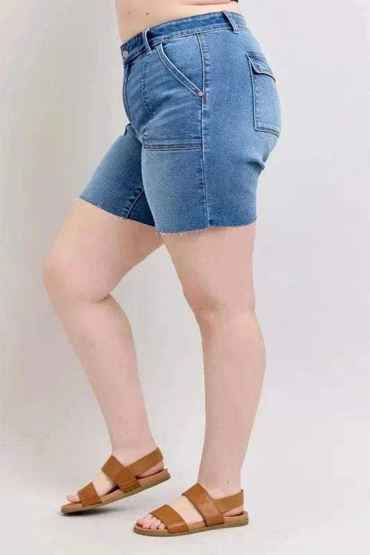 Judy Blue Mid-Rise Bermuda
