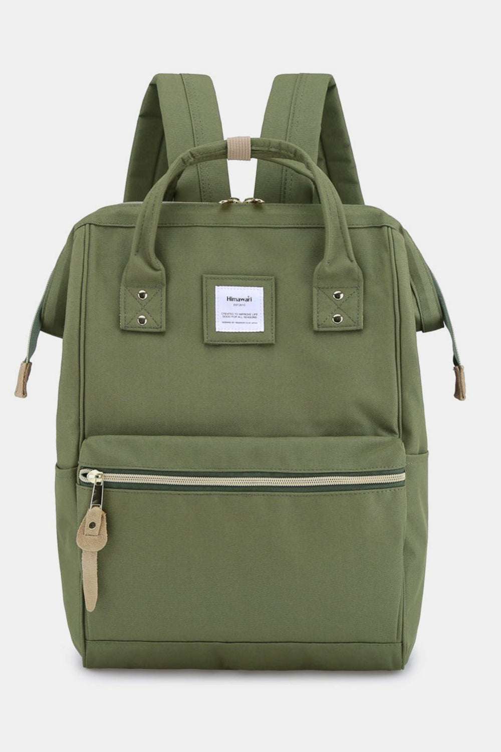 Himawari Waterproof Canvas Backpack Bag with Side PocketsIntroducing the upgraded version of the Holly, the Holly Daze backpack, now with a padded laptop compartment. This minimalist and classic Japanese-style backpack feaBackpackHimawari Waterproof Canvas Backpack