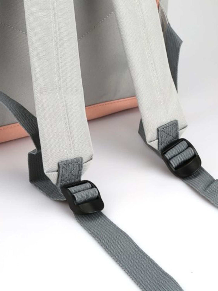 Himawari Contrast Waterproof Canvas Backpack Bag with Side PocketsThe Contrast Waterproof Canvas Backpack Bag with Side Pockets is a modern take on traditional outdoor gear. With its contemporary design and vibrant color accents, tBackpackHimawari Contrast Waterproof