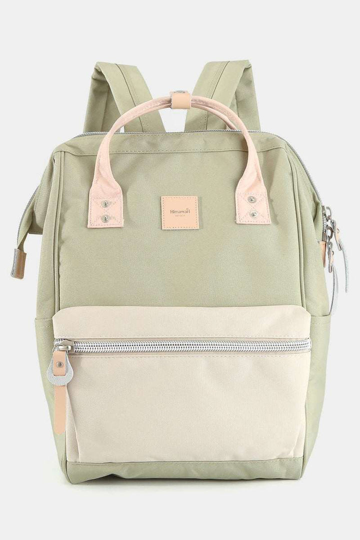 Himawari Water Resistant Canvas Backpack Bag with Side PocketsThis water-resistant canvas backpack bag is perfect for any adventure. With durable canvas material and convenient side pockets, it's the ideal choice for keeping yoBackpackWater Resistant Canvas Backpack