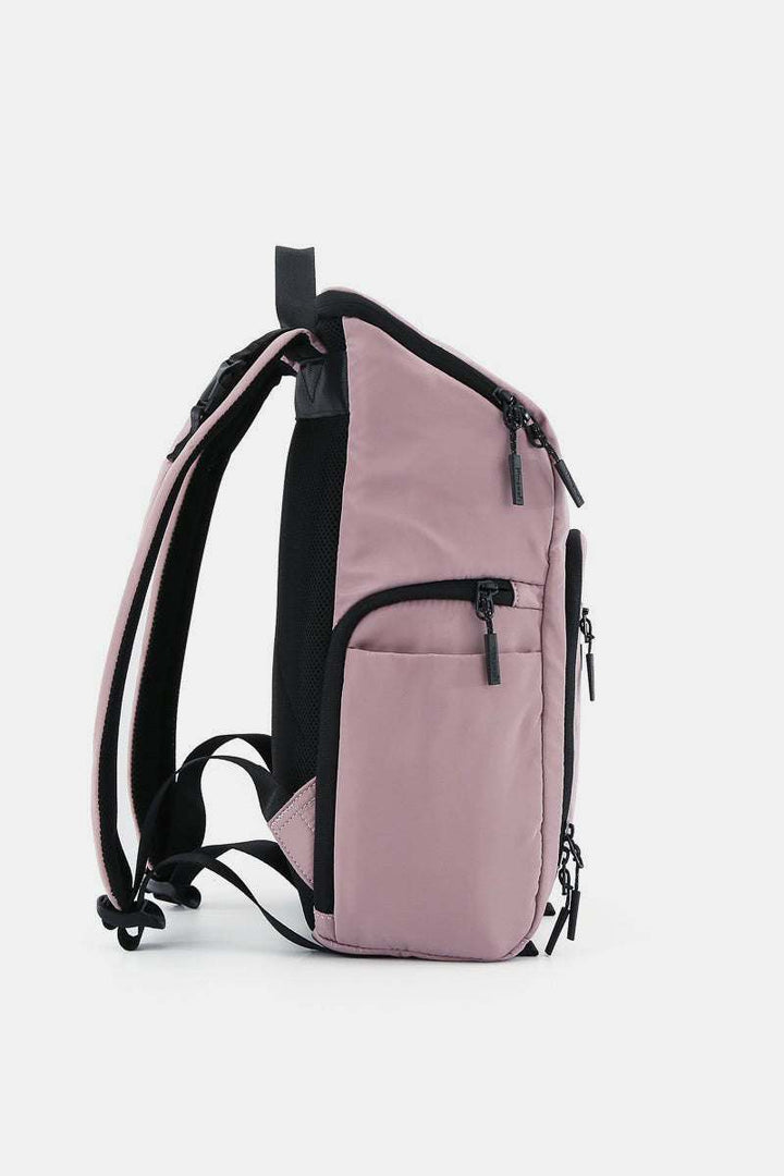 Himawari Nylon Waterproof Backpack BagThis nylon waterproof backpack is the perfect blend of style and functionality. Crafted from durable, water-resistant material, it ensures your belongings stay dry eBackpackHimawari Nylon Waterproof Backpack