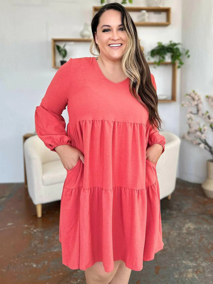 Effortless Elegance Tiered DressExclusivity statementDiscover the unmatched charm of the Effortless Elegance Tiered Dress, a chic mini dress designed exclusively for those who appreciate refined stMini DressesEffortless Elegance Tiered Dress
