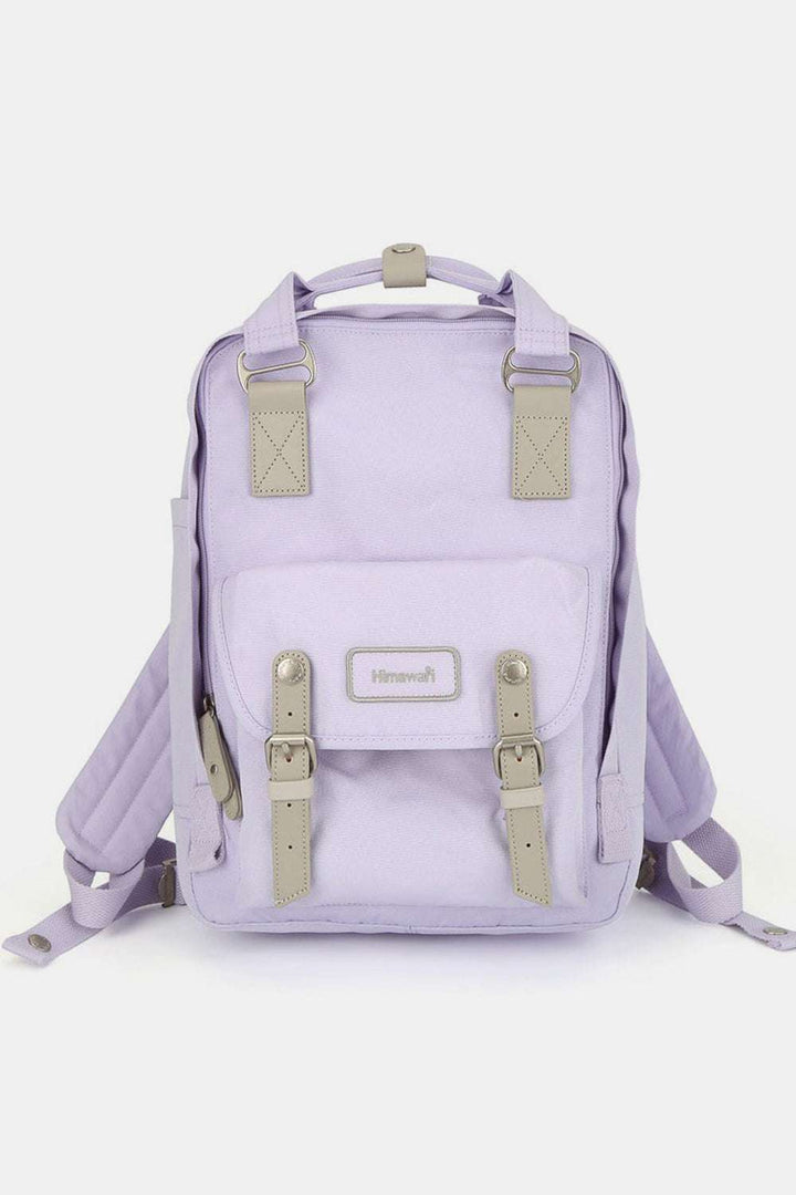 Himawari Contrast Water and Scratch-Resistant Nylon Backpack BagThe Contrast Water and Scratch-Resistant Nylon Backpack Bag is a versatile and durable option for daily use. The water-resistant nylon material keeps your belongingsBackpackContrast Water and Scratch-Resistant Nylon Backpack Bag