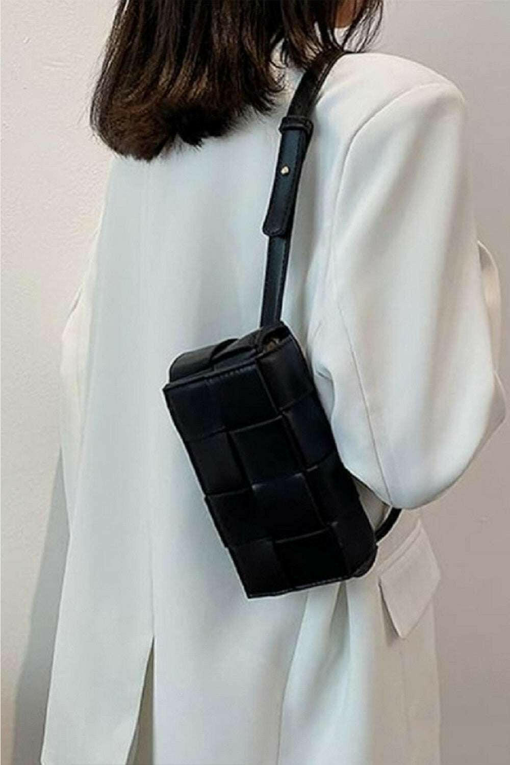 Woven Crossbody BagThis crossbody bag is the ultimate blend of style and practicality - ideal for any occasion, whether it's a casual day out or a fancy event, and will effortlessly elCrossbody BagsWoven Crossbody Bag